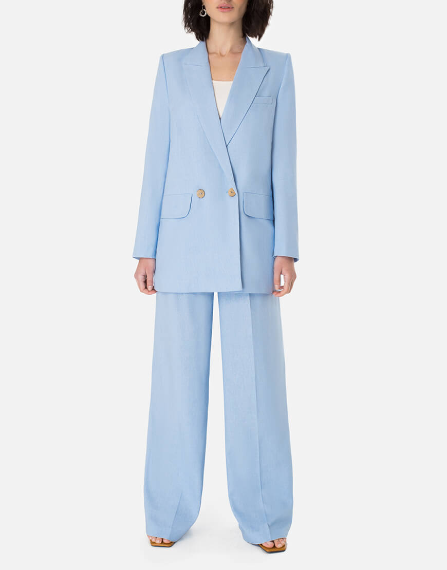 IMG_4842 Льняний oversize піджак MAGNETIC (MGN_1813BL) - фото 5