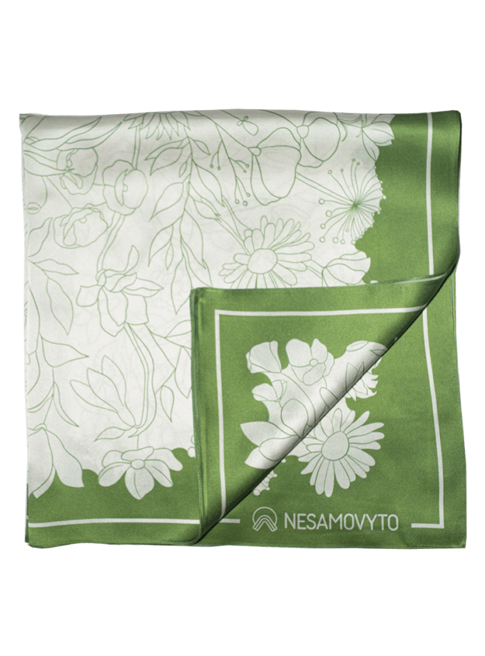Шовкова хустка Рослинна природа NESAMOVYTO (NST_PR1)