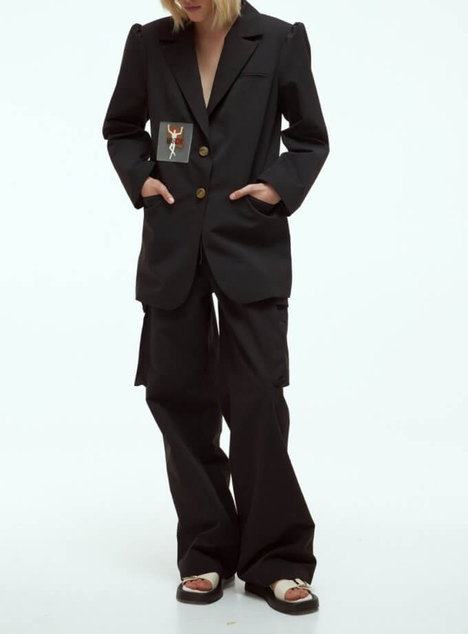 Піджак Viva чорний MARCHI (MRCH_AW22-28B)