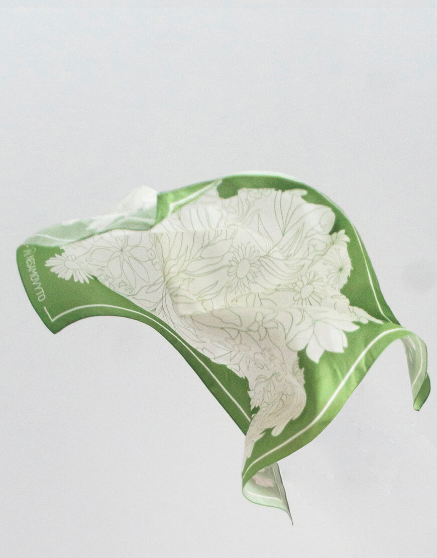 платок-1025x1536 Шовкова хустка Рослинна природа NESAMOVYTO (NST_PR1) - фото 4