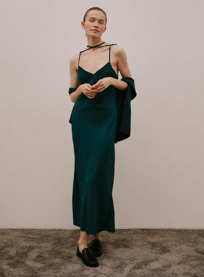 Сукня-комбінація емеральд WKMF (WKMF_136_2) - фото 7