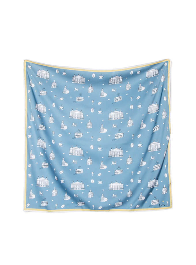 Хустинка Мій Львів SOFT25 (SOFT_Hyst_L_Bl)