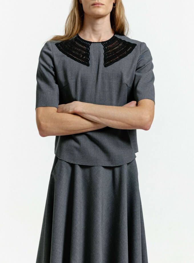 Спідниця з кишенями KNITEL (KNTL_fw22-23skirt)