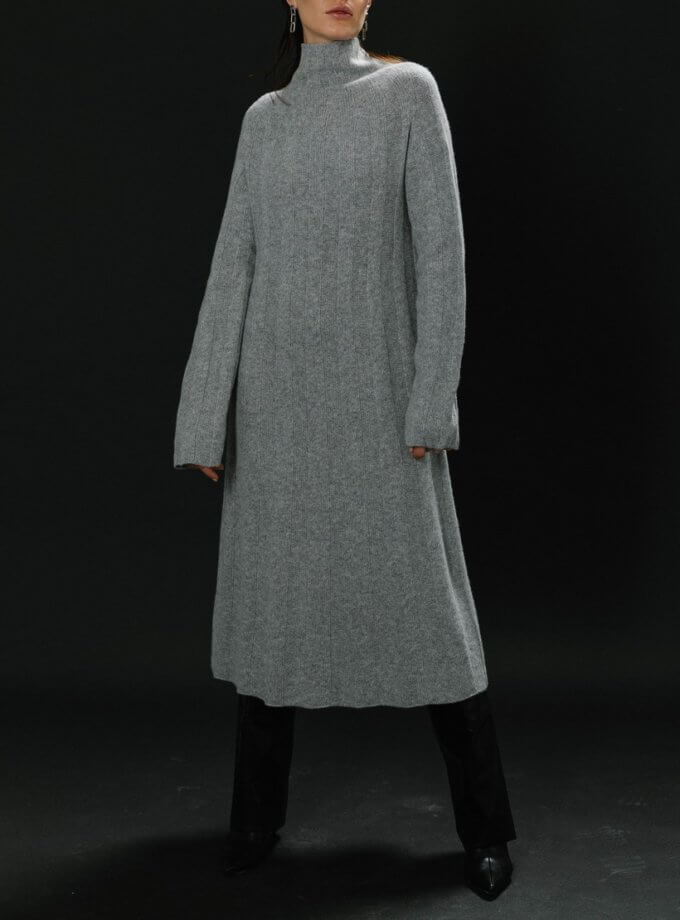 Сукня KNITEL (KNTL_fw22-23seamlessdress_grpht) - фото 5