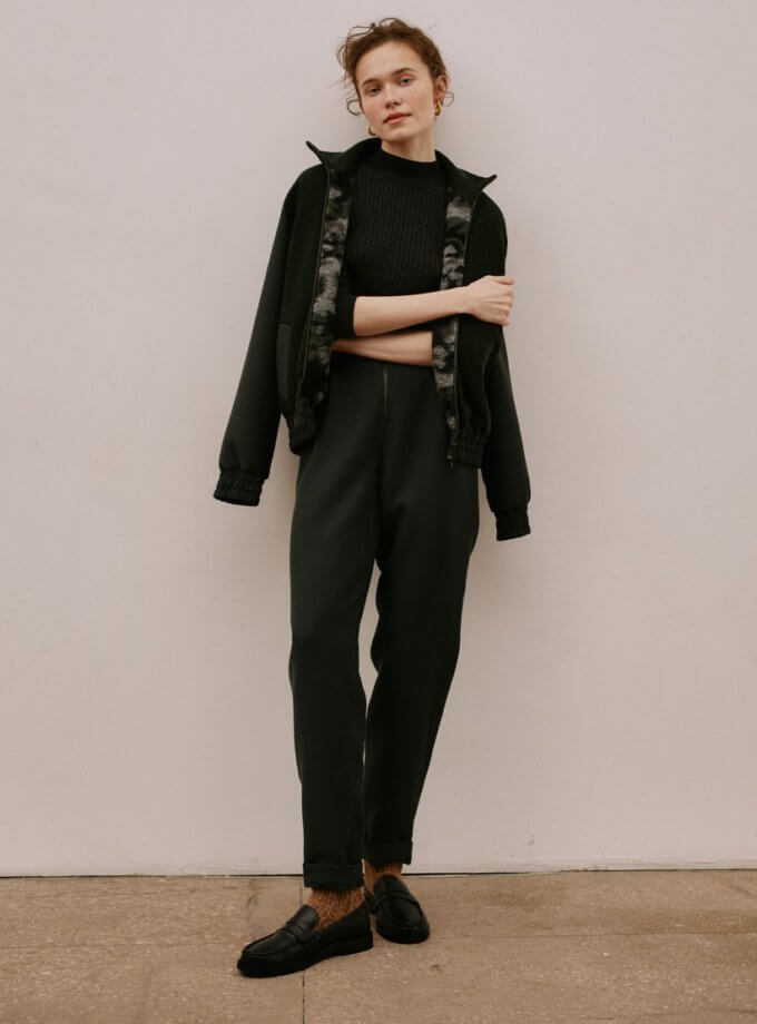 Бомбер глибокий зелений WKMF (WKMF_139_1)