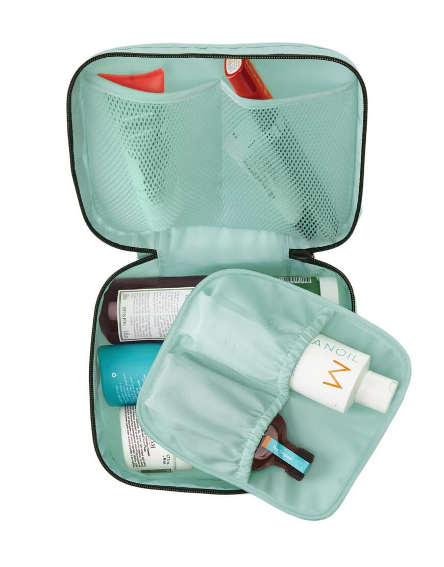 Blue org. for cosmetics 4 Органайзер для косметики Eco Travel HAVE A REST (HAR_00709664WO) - фото 4