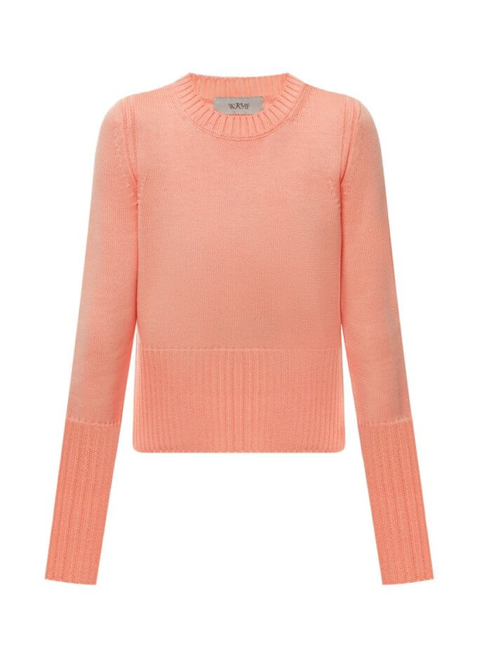 Вовняний светр кораловий WKMF (WKMF_142_7)