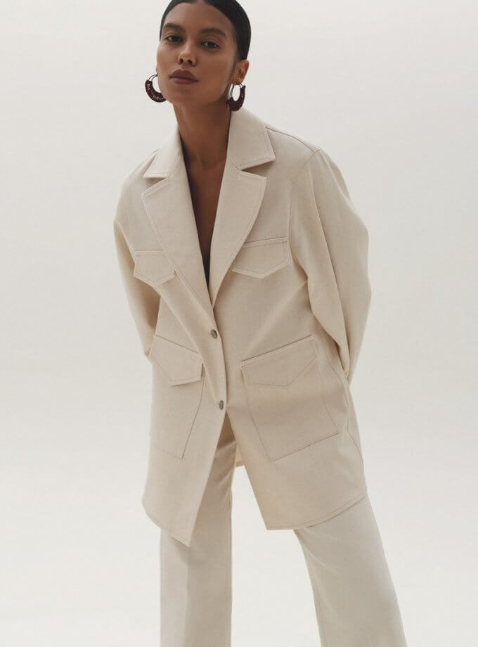 Джинсова куртка з бавовни IAM (IAM_MZZ/JN/JCKT)