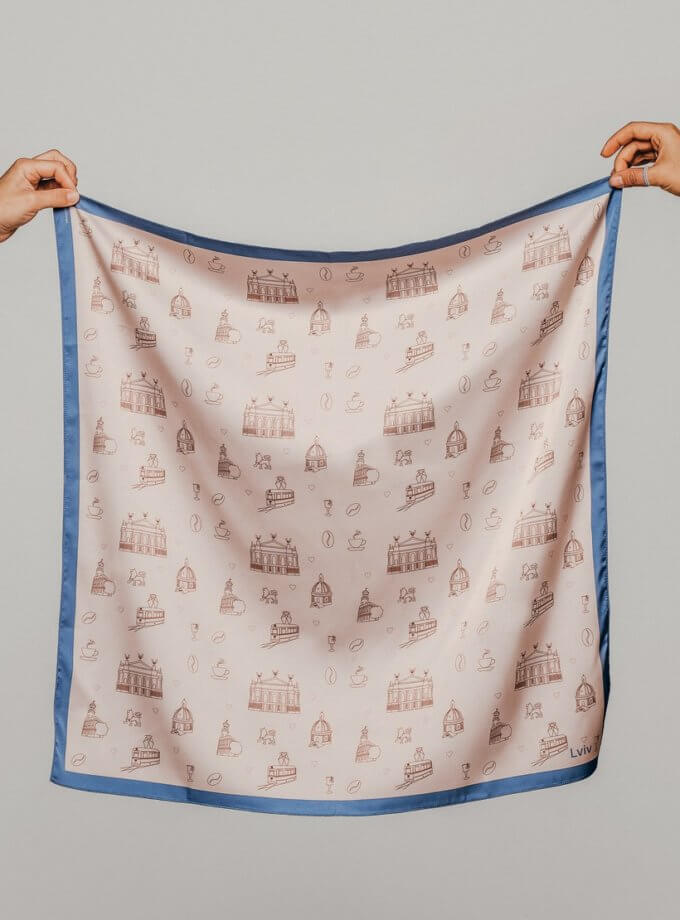 Хустинка Мій Львів SOFT25 (SOFT_Hyst_L_Bg)