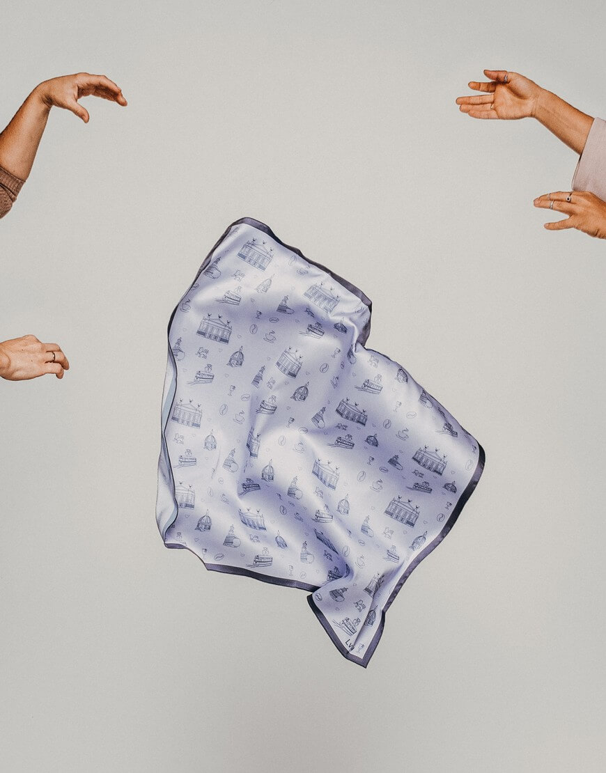 lviv_grey_gift Хустинка Мій Львів SOFT25 (SOFT_Hyst_L_Lil) - фото 6