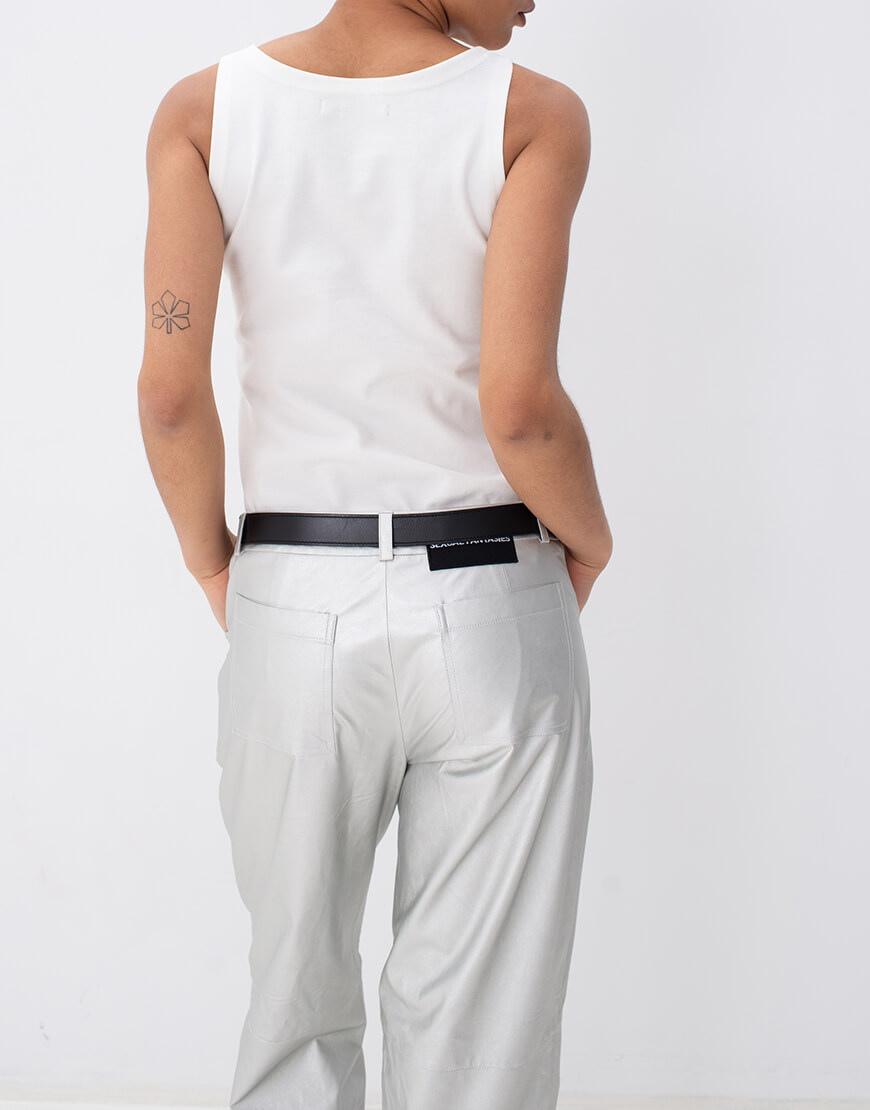 noma new13106 Штани срібного кольору NOMA STUDIO (NOMA_142023) - фото 2