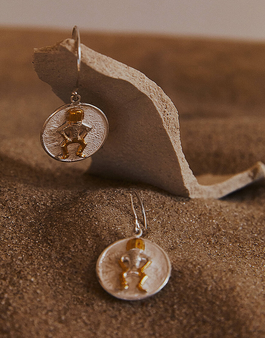 Сессия 02954-min Сережки Скарб LOGVIN JEWELRY (LGV_treasure_02) - фото 4