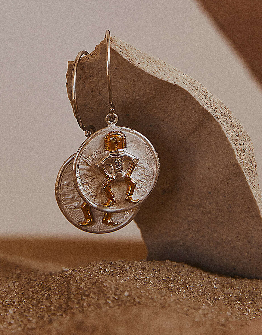 Сессия 02977-min Сережки Скарб LOGVIN JEWELRY (LGV_treasure_02) - фото 6