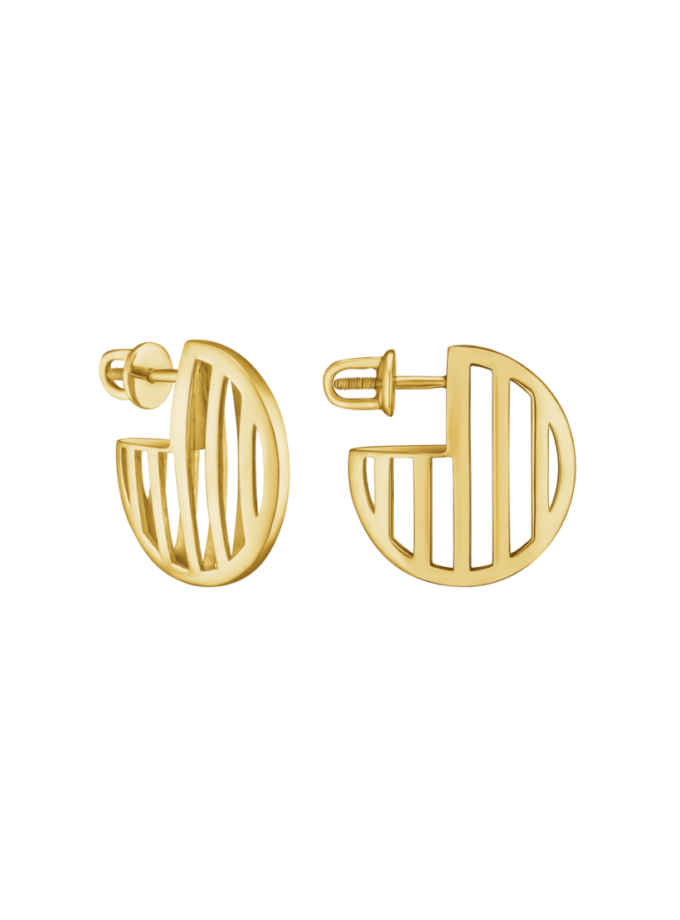 Сережки Fence RIMMART JEWELRY (RAJ_ЕRApl-7943)