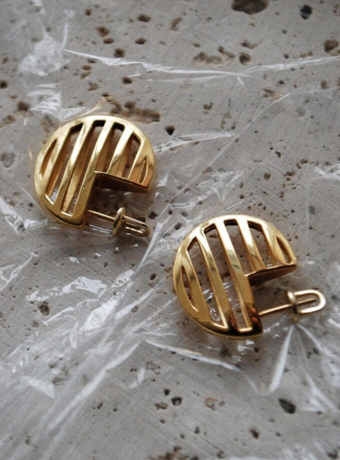 Сережки Fence RIMMART JEWELRY (RAJ_ЕRApl-7943)