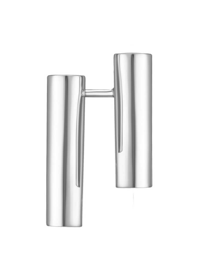 Сережки Balance білі RIMMART JEWELRY (RAJ_ERA-049)