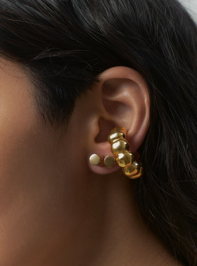 Каф-каблучка Puffy RIMMART JEWELRY (RAJ_RRApl-042)