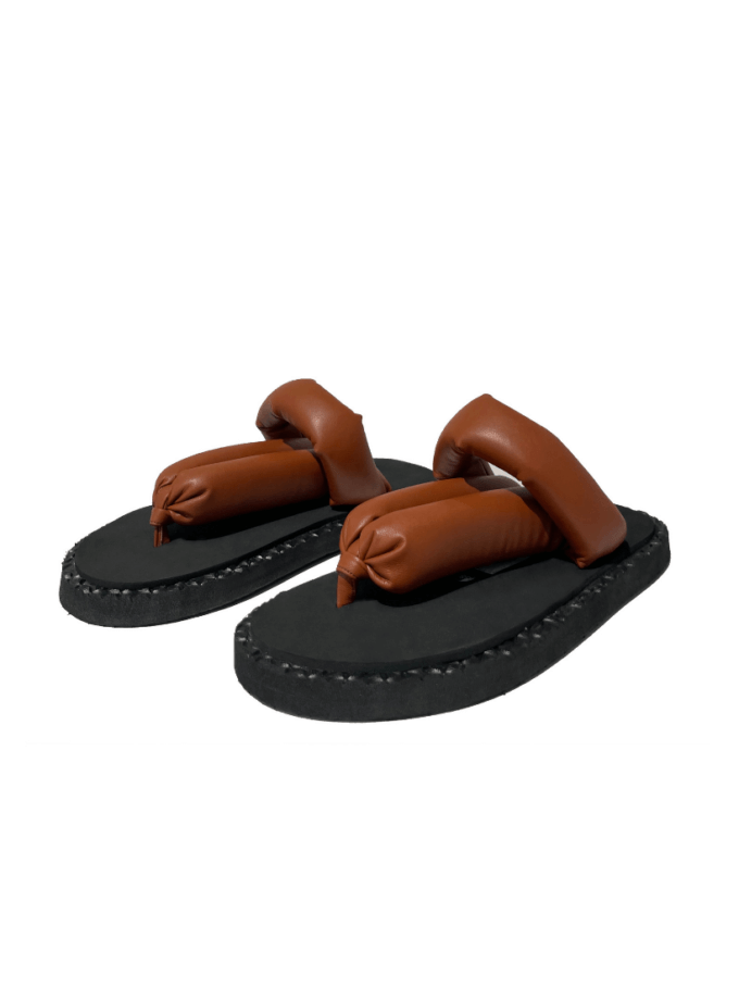 Теракотові сандалі-в'єтнамки CELESTIAL (CLSTL_CSSFSTER)