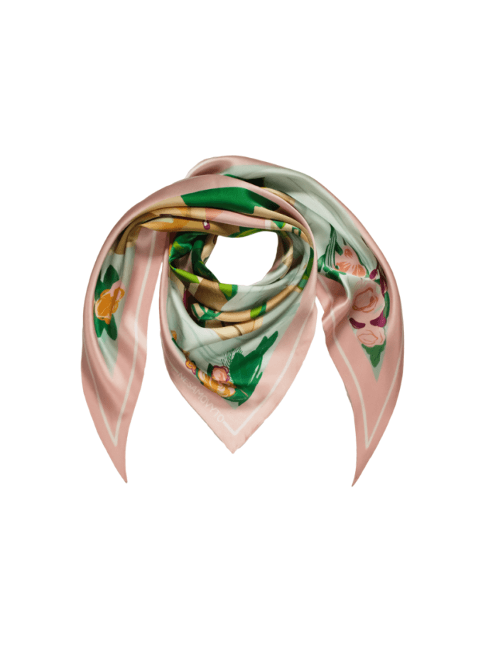 Шовкова хустка Navka з двостороннім друком NESAMOVYTO (NST_MV1W)