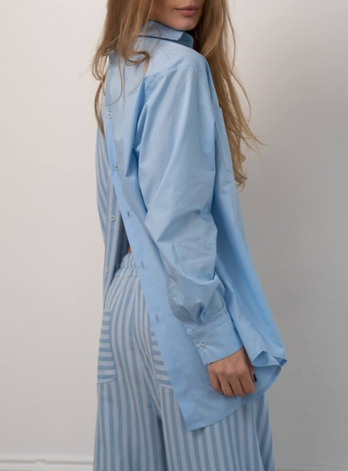 Сорочка трансформер XM BY MALINOVSKAYA (XM_небо_8)