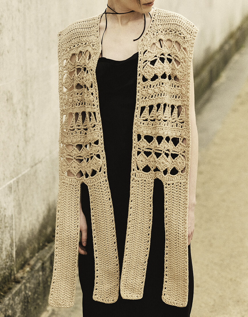 777 Вʼязана накидка Chugan KAFIZOVA (KFZ_CB23113) - фото 3