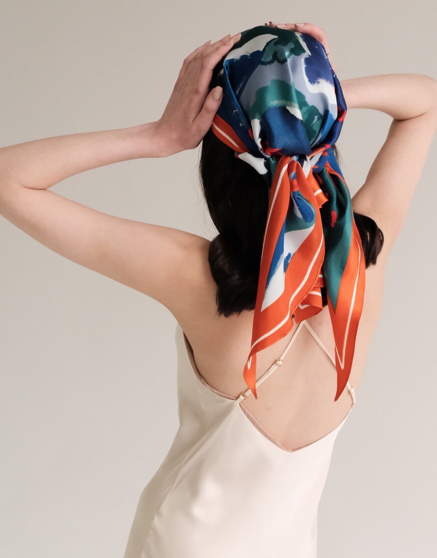 DSCF0105_1 Шовкова хустка Де ти тепер з двостороннім друком NESAMOVYTO (NST_D2W) - фото 6