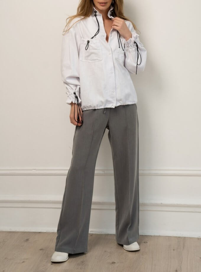 М'які штани на резинці XM BY MALINOVSKAYA (XM_небо_10)