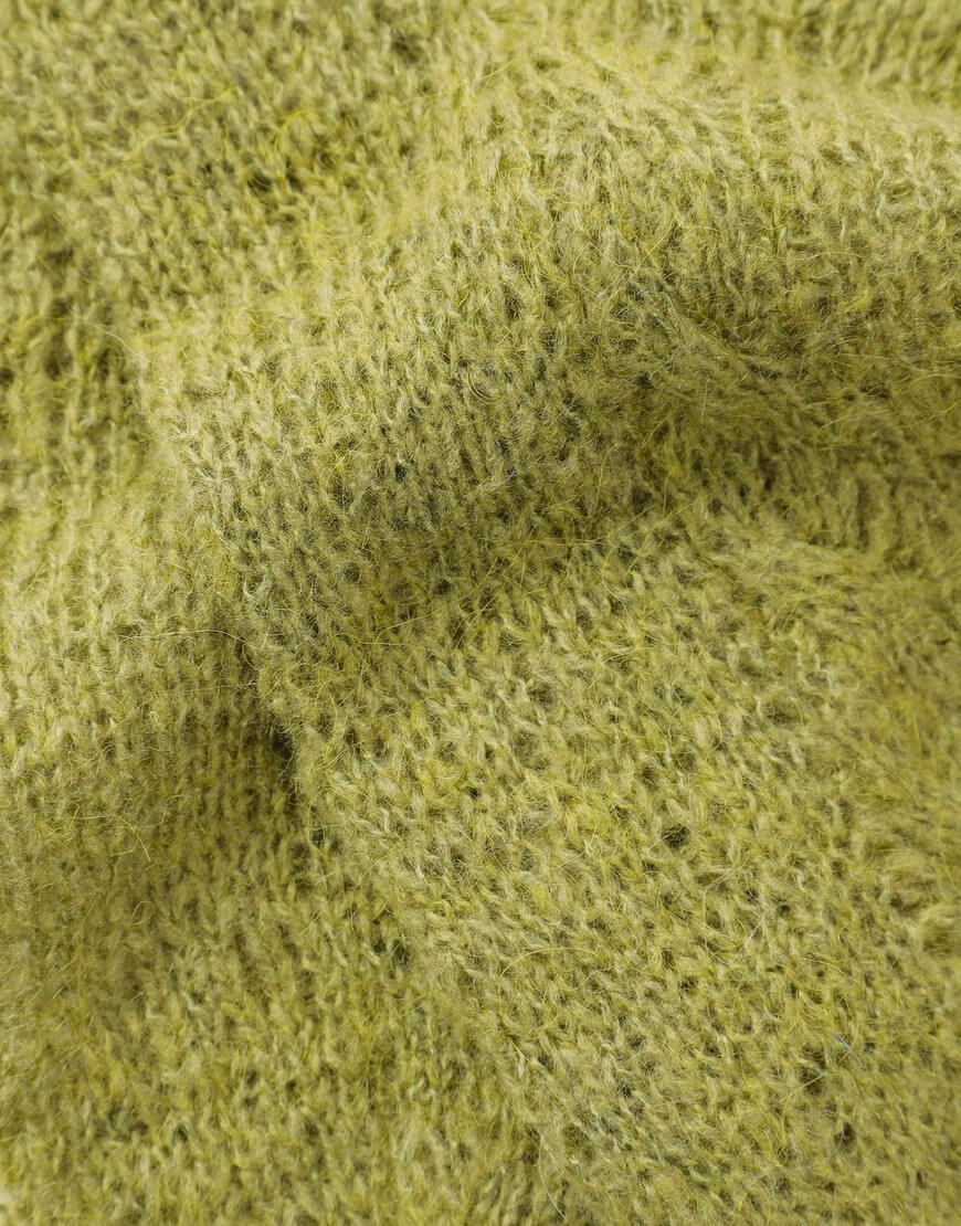 IMG_4861 Шкарпетки Air з мохеру оливкового кольору NYNI (VSH_000-122) - фото 3