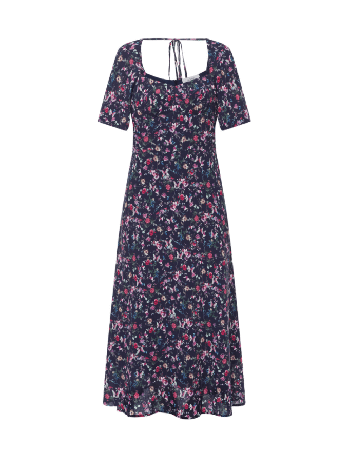 Квіткова сукня синя WKMF (WKMF_135_3)