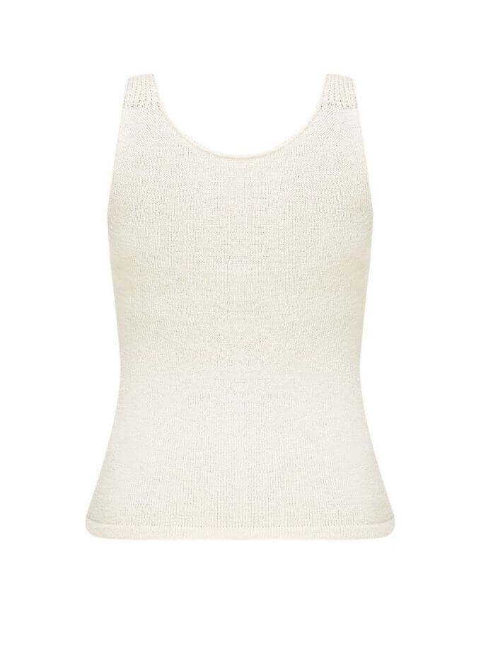 Бавовняний топ молочний WKMF (WKMF_159_1)