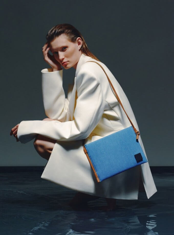 Сумка Folder Bag блакитна LONA PRIST (LPR_FO-BA-LB)