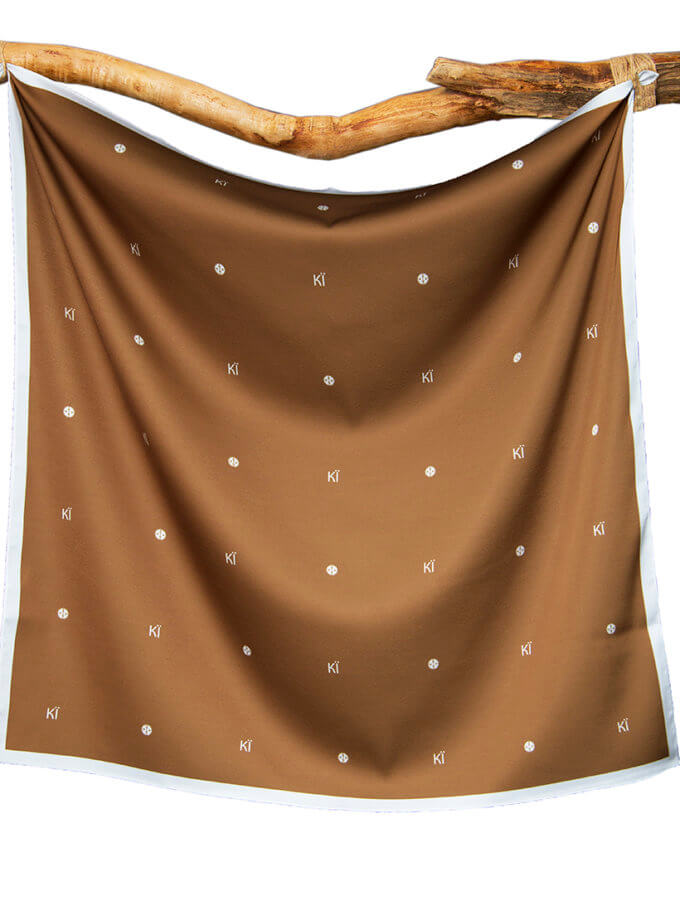 Хустинка Київ гірчична мінімалістична SOFT25 (SOFT_Hyst_K_Mst)