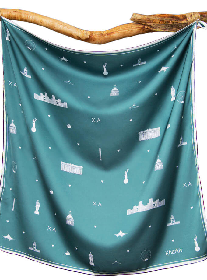 Хустинка Мій Харків SOFT25 (SOFT_Hyst_H_Zel)