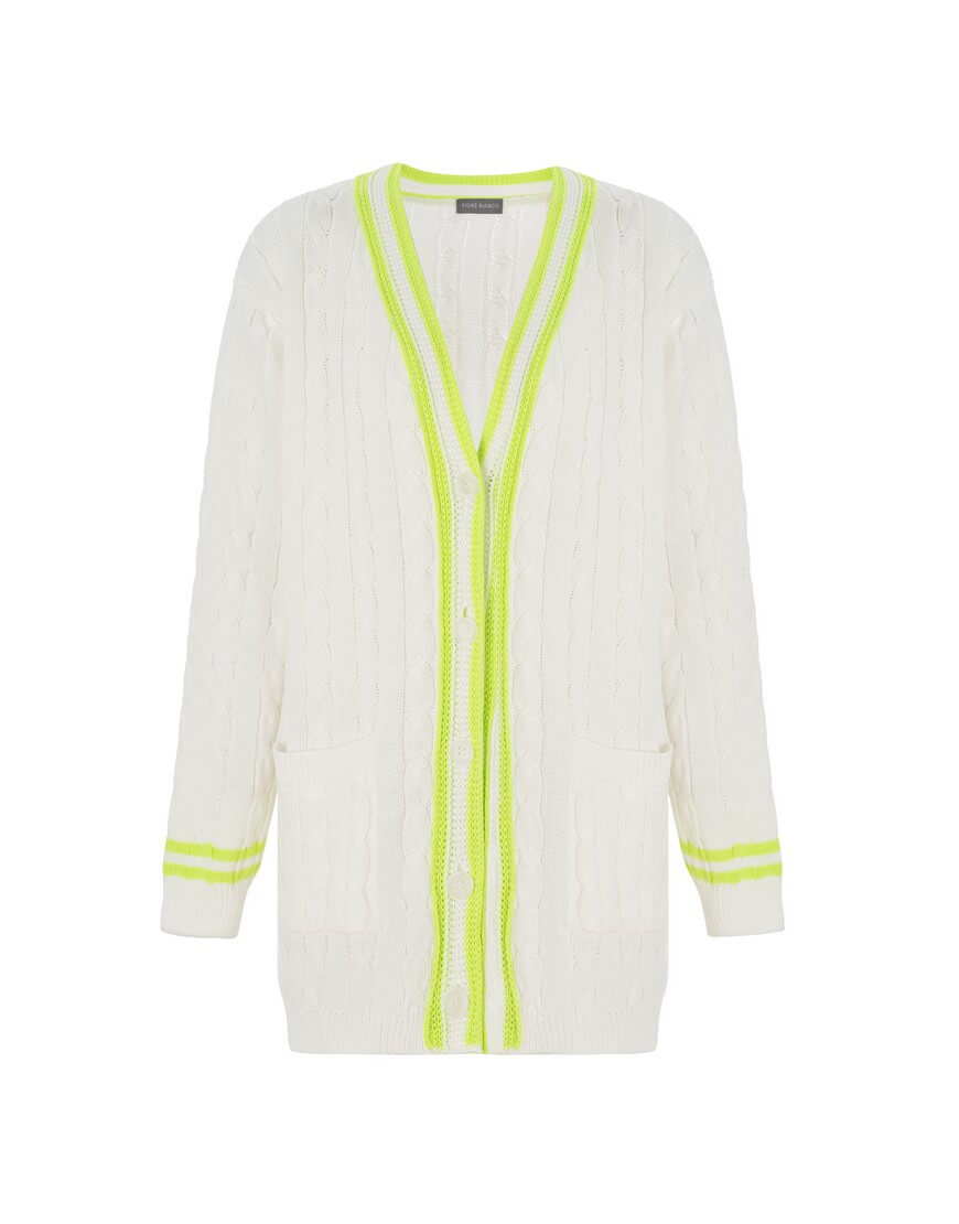 9 Фактурний трикотажний кардиган FIORE BIANCO (FRBK_FB_17_12_gr) - фото 5