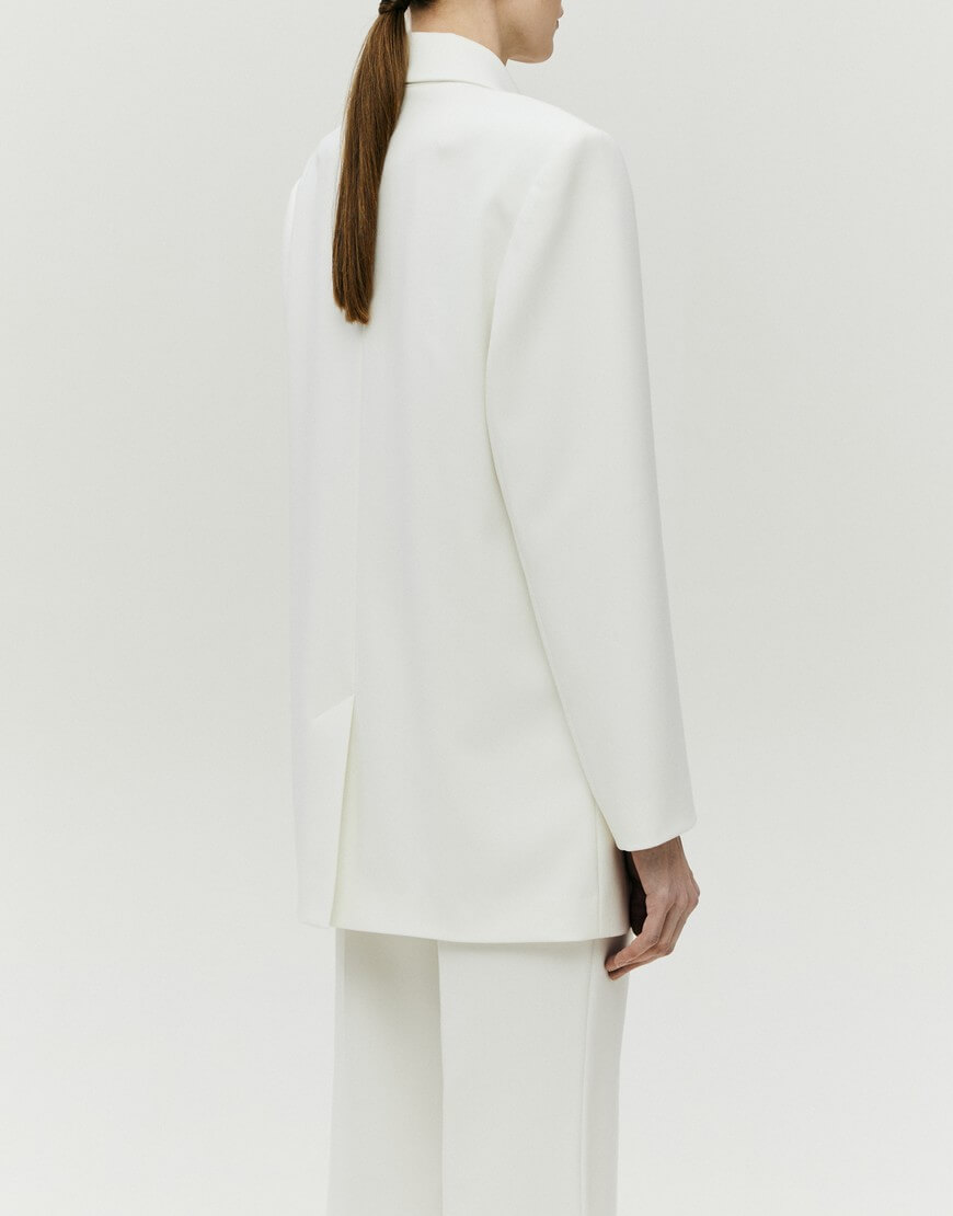 SHAKO kult13397 Жакет oversize світло-молочний SHAKO (SHKO_19049009) - фото 3