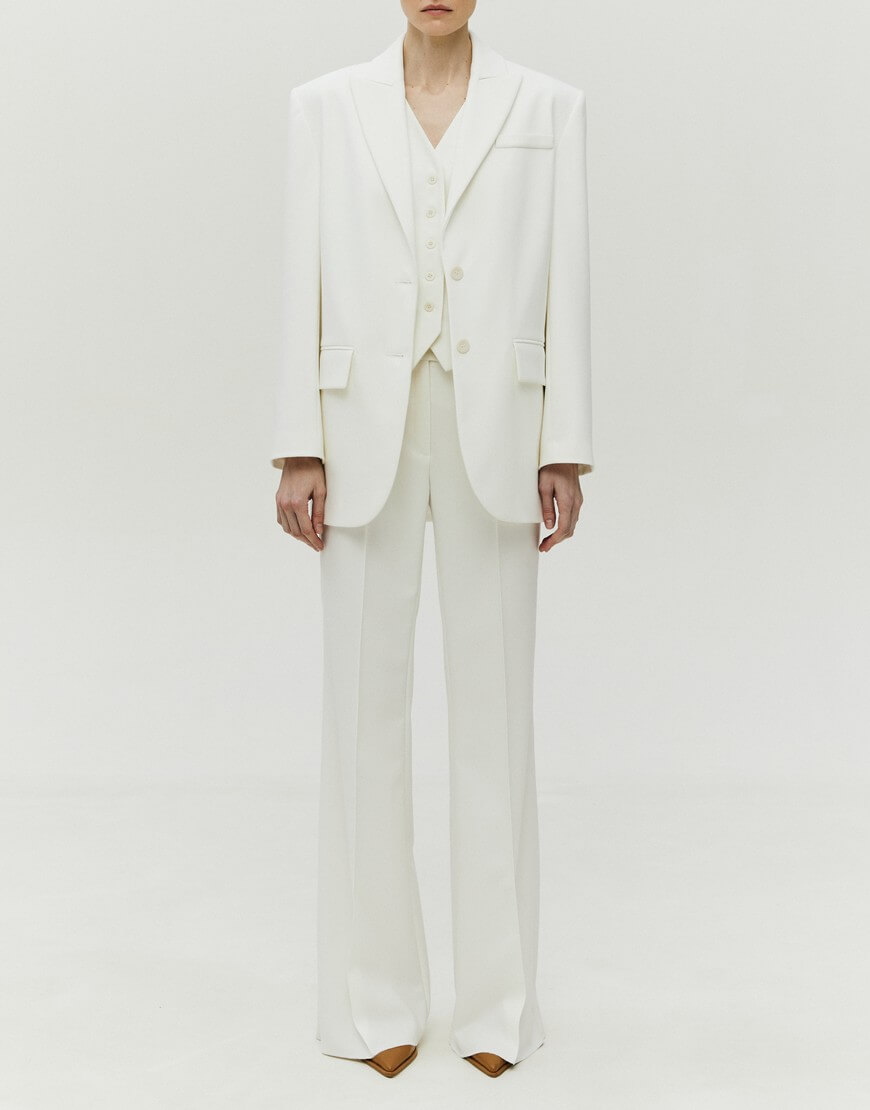 SHAKO kult13408 Жакет oversize світло-молочний SHAKO (SHKO_19049009) - фото 7