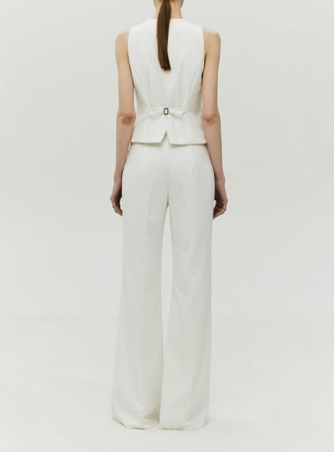 Штани кльош світло-молочні SHAKO (SHKO_21001013)