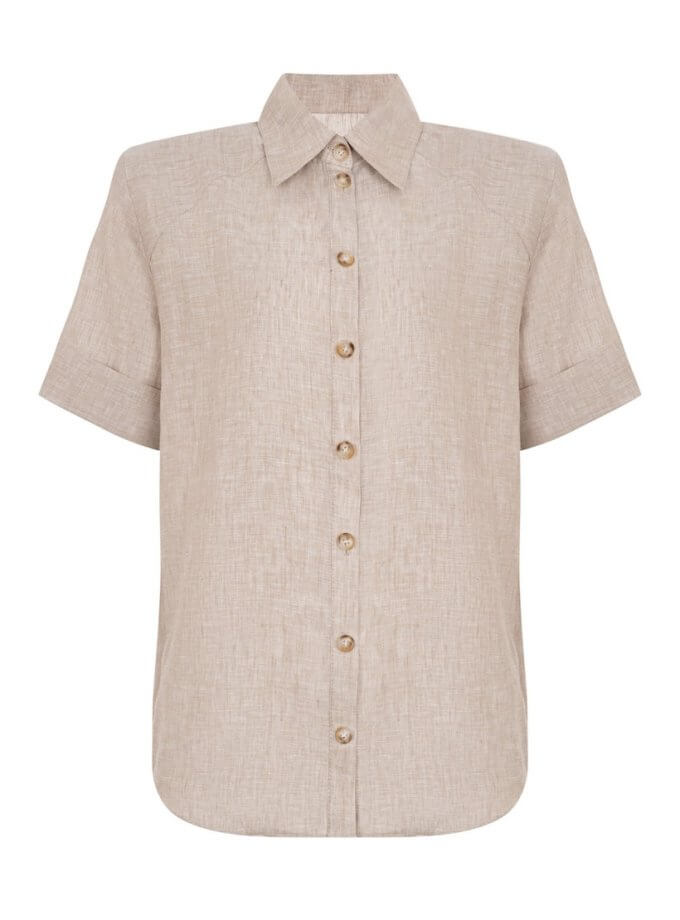 Лляна сорочка KNITEL (KNTL_VSH_ss202303shirt)