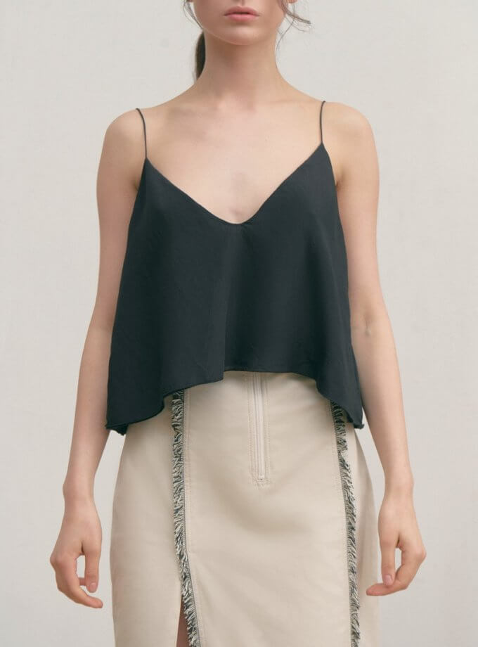 Топ з шовкового батисту ZHARKO (ZHRK_kzss2300007topbl)