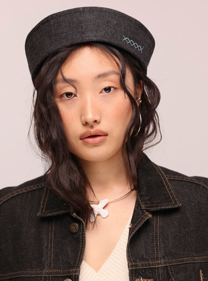 Sailor hat Graphite FURT (FR_SLR02-DNM-BL-X)