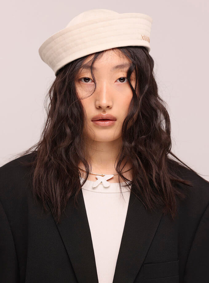 Sailor hat Milk FURT (FR_SLR03-DNM-ECRU-X)