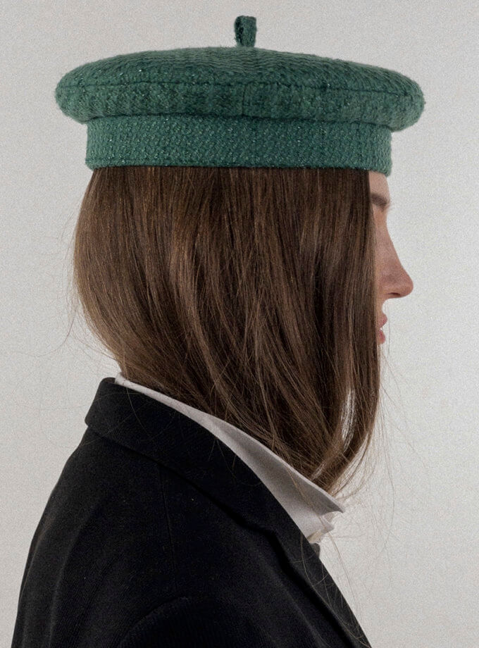Твідовий берет Green tea FURT (FR_RTT05-GRN-X)