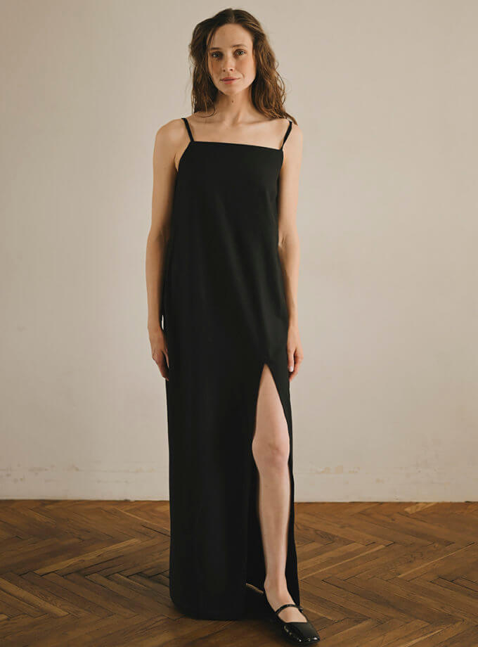 Сукня Feelings - Black maxi NYNI (VSH_000-727_kapsula)