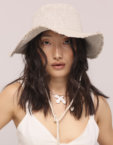 Лляна панама з широкими полями Milk FURT (FR_LNHT01-LGHT-SHLL-PRLS) - фото 6