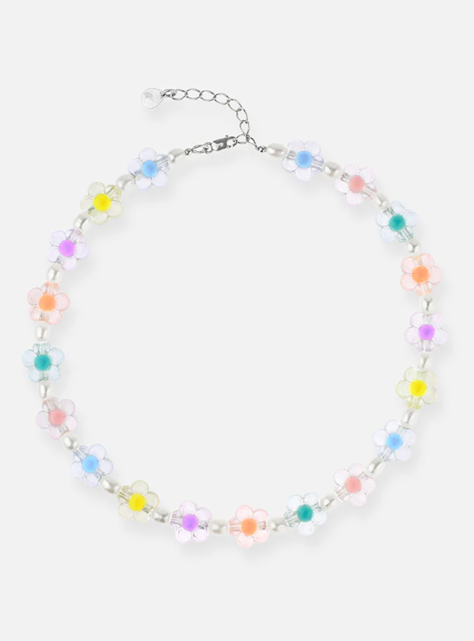 Кольє Flower Power SILVER STORIES (SS_СH009)