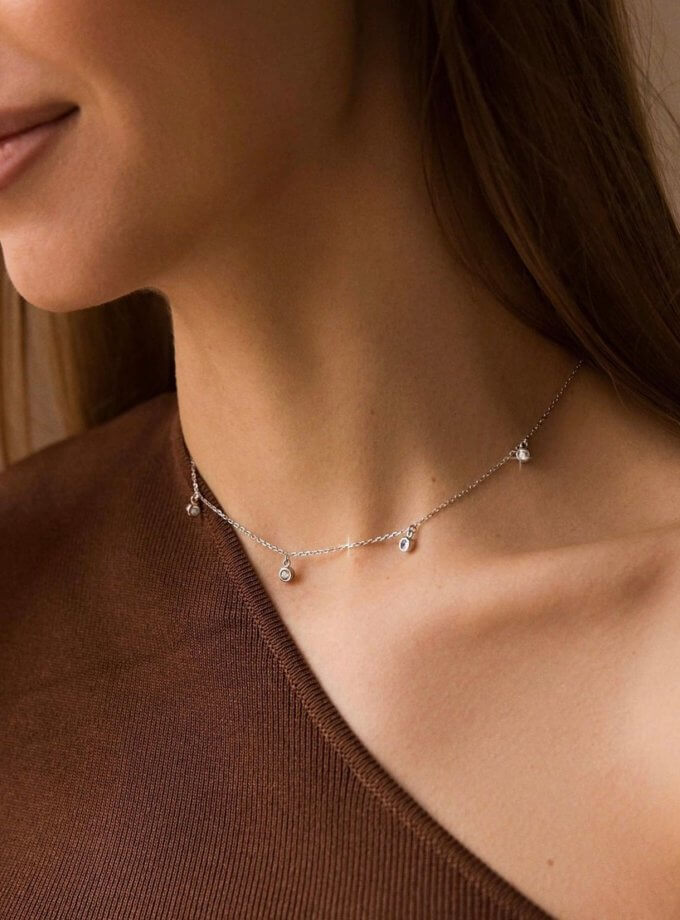 Кольє Full Bloom SILVER STORIES (SS_SN001)