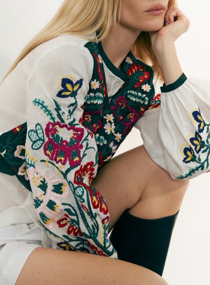 Сорочка з кептариком і дизайнерською вишивкою Опілля GAPTUVALNYA (GPTV_GA_AA_513)