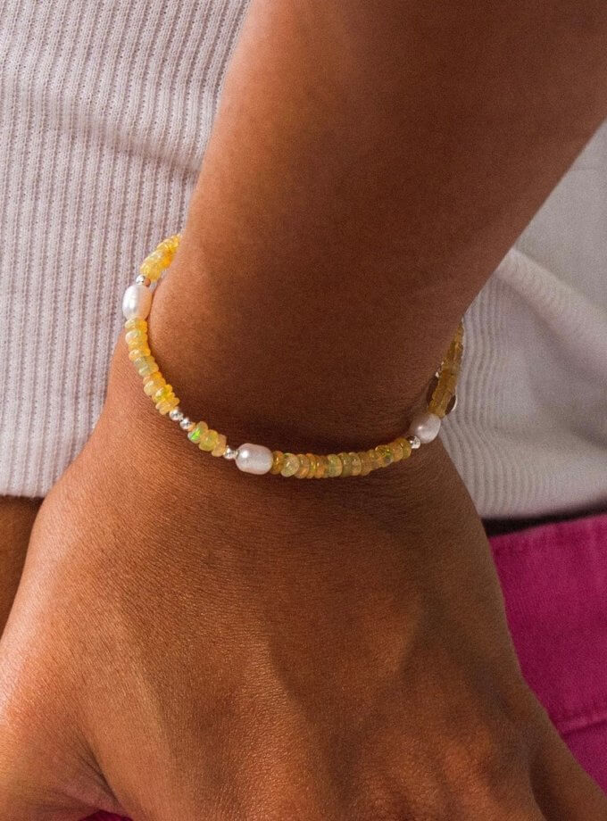 Браслет Fire Opal SILVER STORIES (SS_HB006)