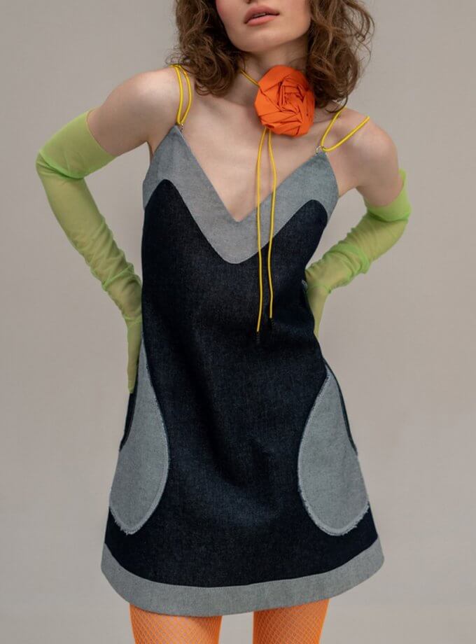 Сарафан міні денім 7/11 SEVEN ELEVEN (SE_SE23DrMn_Bl)