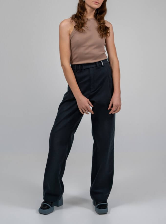 Штани прямі сірі 7/11 SEVEN ELEVEN (SE_SE23PnOxaliG)